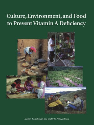 cover image of Culture, Environment, and Food to Prevent Vitamin A Deficiency